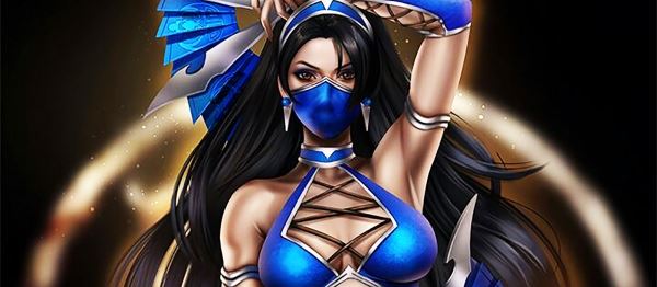 Азиатка с превосходной фигурой показала косплей Китаны из Mortal Kombat, сделав героиню платиновой блондинкой