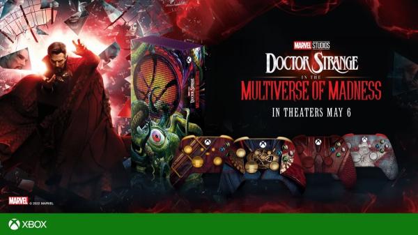 Microsoft разыграет Xbox Series S с тентаклями к премьере сиквела «Доктора Стрэнджа»
